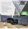 Rechargeable battery maintenance-free Qoltec 53037