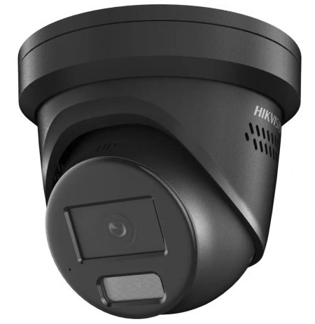 Hikvision dome DS-2CD2387G2H-LISU/SL F2.8 (juoda, 8 MP, 30m. IR, 30 m. LED, Hybrid Light)