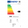 Candy | Freezer | CCHH 145E | Energy efficiency class E | Chest | Free standing | Height 84.5 cm | Total net capacity 137 L | Wh