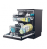 Dishwasher | CF 5C6F0B | Free standing | Width 59.7 cm | Number of place settings 15 | Number of programs 8 | Energy efficiency