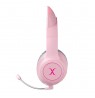 Foxxray FXR-HAB-10 PK DazzleCat Low-Latency Gaming Headset Wireless Grey/Pink