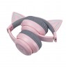 Foxxray FXR-HAB-10 PK DazzleCat Low-Latency Gaming Headset Wireless Grey/Pink