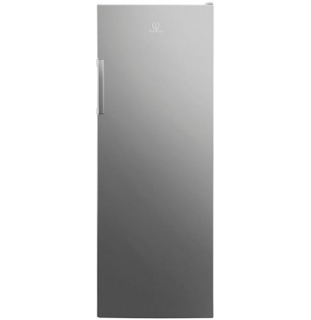 167 cm aukščio  sidabro spalvos šaldytuvas   be šaldymo kameros Indesit SI6 2 S