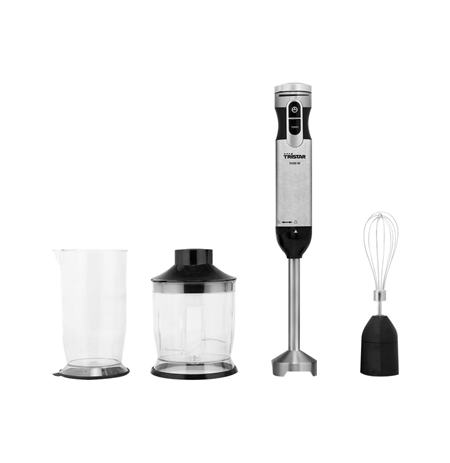 Tristar | Hand Blender Set | 1000 W | Number of speeds 1 | Turbo mode | Stainless Steel/Black