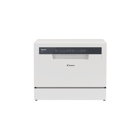 Dishwasher | CP 6E51LW | Table | Width 55 cm | Number of place settings 6 | Number of programs 5 | Energy efficiency class E | W