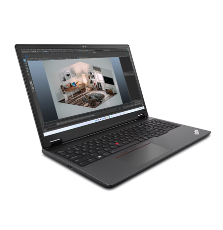 Lenovo ThinkPad P16v Gen 2 | Black | 16 " | IPS | WUXGA | 1920 x 1200 pixels | Anti-glare | Intel Core U7 | 165H | 32 GB | SO-DI
