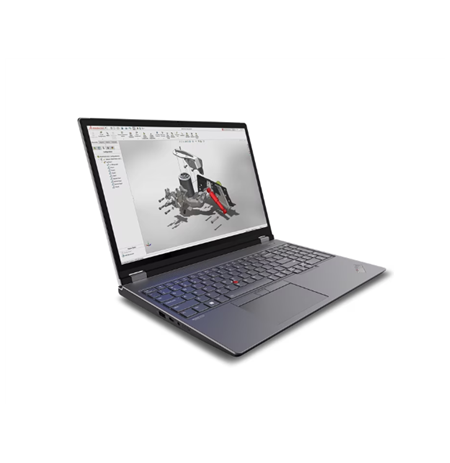 Lenovo ThinkPad P16 Gen 2 | Storm Grey | 16 " | IPS | WQXGA | 2560 x 1600 pixels | Anti-glare | Intel Core i7 | i7-14700HX | 32 
