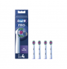 Oral-B | Replaceable toothbrush heads | EB18-4 3D White Pro | Heads | For adults | Number of brush heads included 4 | White