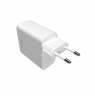 Fixed Dual USB-C Mains Charger, PD support, 65W