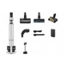 Samsung VS20B95843W handheld vacuum Black, Chrome, White Dust bag