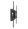 Maclean MC-482 TV Wall Mount Bracket for 60-120" Flat & Curved TVs up to 120kg Max. VESA 900x600 Swivel, Tilt and Rotate,
