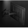Maclean MC-482 TV Wall Mount Bracket for 60-120" Flat & Curved TVs up to 120kg Max. VESA 900x600 Swivel, Tilt and Rotate,