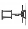 Maclean MC-482 TV Wall Mount Bracket for 60-120" Flat & Curved TVs up to 120kg Max. VESA 900x600 Swivel, Tilt and Rotate,