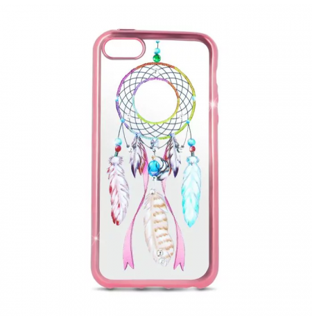 Huawei P8 Lite 2017/P9 lite 2017 Dreamcatcher TPU Pink