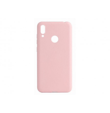 Huawei Y7 2019 Silicone case Pink Sand