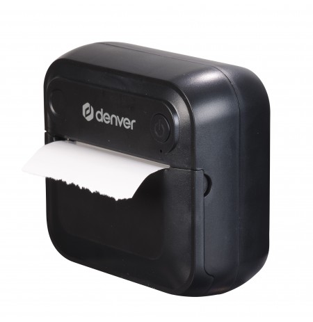 Denver MBP-32B Thermal Mini Printer with Bluetooth, Black