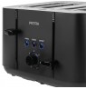 Petra PT5565MBLKVDE 4-Slice Toaster
