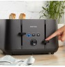 Petra PT5565MBLKVDE 4-Slice Toaster