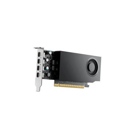 PNY NVIDIA A1000 8GB GDDR6 128-bit, Low Profile, PCIe 4.0 x8, Single slot, 4 x Mini DisplayPort 1.4a, 50W, LP bracket, small box