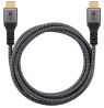 Goobay High Speed HDMI Cable with Ethernet | Black | HDMI to HDMI | 1 m