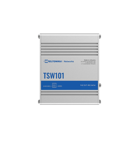Teltonika Automotive Switch, 5 ports | TSW101 | Unmanaged | Wall-mountable