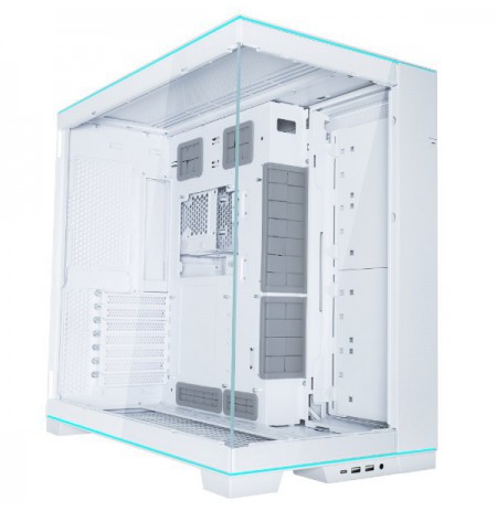 Lian Li O11D EVO RGB, Tempered Glass - white