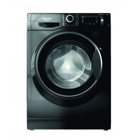 Juodos spalvos skalbyklė Hotpoint Ariston NLCD 948 BS A EU