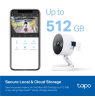 TP-LINK | Wi-Fi Home Security Camera | Tapo C120 | 24 month(s) | Compact | 4 MP | 3.17mm | IP66 | H.264 | MicroSD Up to 512 GB