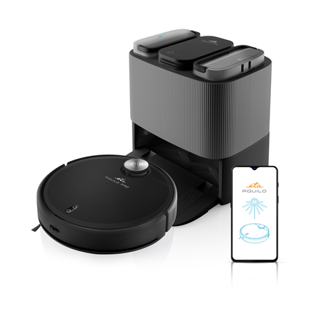 ETA | Robotic Vacuum Cleaner | ETA724390000 Aquilo PRO | Wet&Dry | Operating time (max) 180 min | Li-ion | 5200 mAh | Dust capac