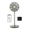 Duux | Fan with Battery Pack | Whisper Flex Smart | Stand Fan | Sage | Diameter 34 cm | Number of speeds 26 | Oscillation | Remo