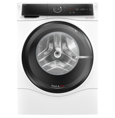 Bosch | Washing Machine with Dryer | WNC254A0SN | Energy efficiency class D | Front loading | Washing capacity 10.5 kg | 1400 RP