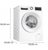 Bosch | Washing Machine | WGG246FASN | Energy efficiency class A | Front loading | Washing capacity 9 kg | 1600 RPM | Depth 64 c