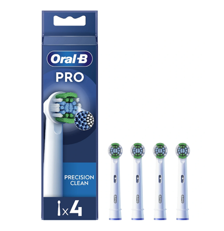 Oral-B | Precision Clean Brush Set | EB20RX-4 | Heads | For adults | Number of brush heads included 4 | White
