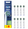 Oral-B | Replaceable toothbrush heads | EB50RX-8 Cross Action Pro | Heads | For adults | Number of brush heads included 8 | Whit