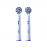 Oral-B | Replaceable toothbrush heads | EB60X-2 Sensitive Clean Pro | Heads | For adults | Number of brush heads included 2 | Wh