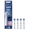 Oral-B | Replaceable toothbrush heads | EB60X-4 Sensitive Clean Pro | Heads | For adults | Number of brush heads included 4 | Wh