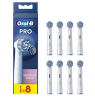 Oral-B | Replaceable toothbrush heads | EB60X-8 Sensitive Clean Pro | Heads | For adults | Number of brush heads included 8 | Wh