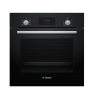 Bosch | Oven | HBF133BA0 | 66 L | Electric | EcoClean | Knobs | Height 59.5 cm | Width 59.4 cm | Black