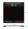 Salter 9205 BK3RCEU16 Large Display Glass Electric Scale Black