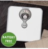 Salter 484 WHDRFEU16 Magnifying Lens Mechanical Bathroom Scale