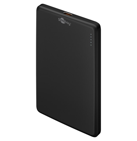 Magnetic Wireless Power Bank | 70182 | 5000 mAh | USB-C | Black