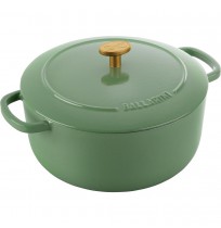 Ballarini Bellamonte Round Cast Iron Pot - 3 ltr, Green