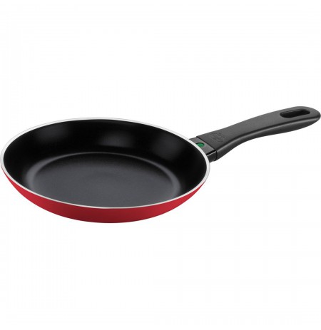 frying pan plate 20 cm red