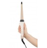 Remington CI4740 hair styling tool Curling wand Warm Beige, Black