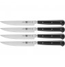 Set of 4 serrated Zwilling steak knives - 12 cm