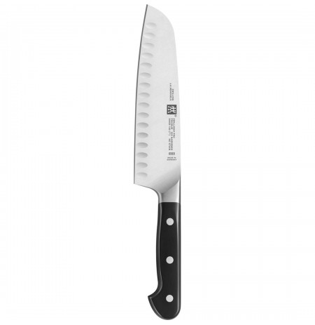 Santoku knife with grooves Zwilling Pro - 18 cm