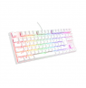 THOR 303 | Mechanical Gaming Keyboard | Wired | US | White | USB Type-A | Outemu Peach Silent