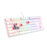 THOR 303 | Mechanical Gaming Keyboard | Wired | US | White | USB Type-A | Outemu Peach Silent