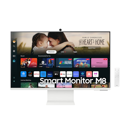LS32DM801UUXDU | 32 " | VA | 16:9 | 60 Hz | 4 ms | 3840 x 2160 pixels | 400 cd/m² | HDMI ports quantity 1 | White
