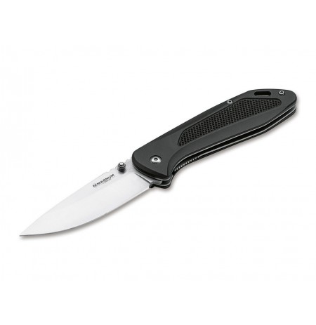 Magnum Advance Checkering Black Knife